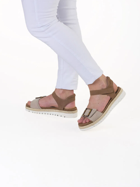 Ara Plateausandalette Jamaika sand/cognac