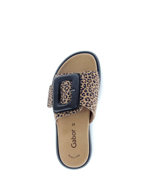 Gabor Pantolette leopard