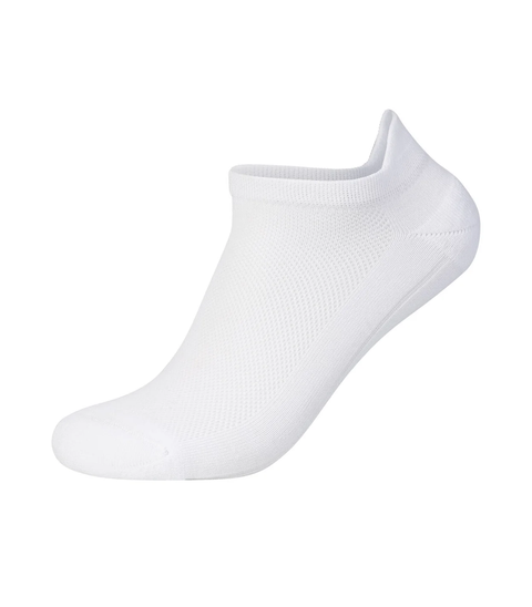 Camano Sneackersocken organic cotton flap white
