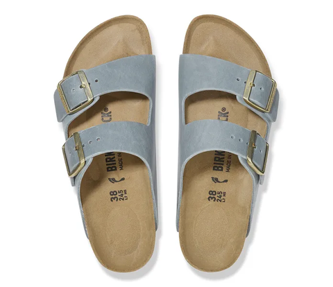 Birkenstock Arizona oiled leather basalt gray