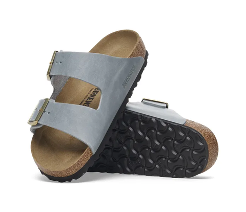 Birkenstock Arizona oiled leather basalt gray
