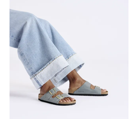 Birkenstock Arizona oiled leather basalt gray