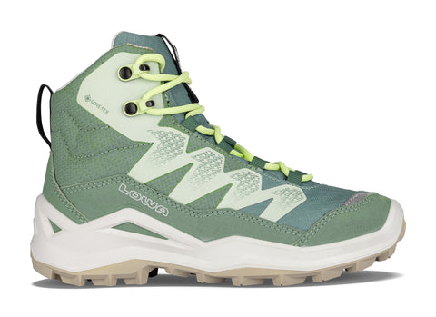 Lowa Maddox PRO GTX MID JR / rauchgrün/mintgrün
