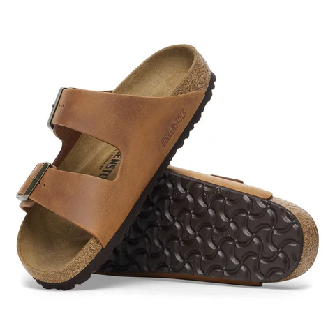 Birkenstock Arizona oiled leather cognac