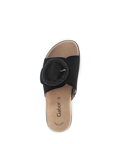 Gabor Pantolette schwarz