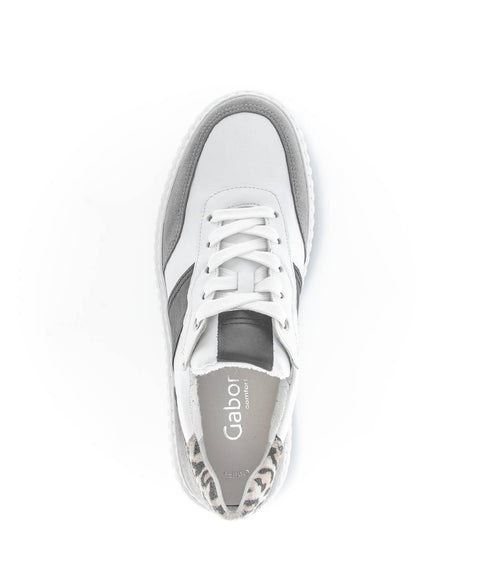 Gabor Sneaker weiss/grau/schwarz