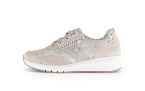 Gabor Sneaker leinen/oasi/puder K-Weite