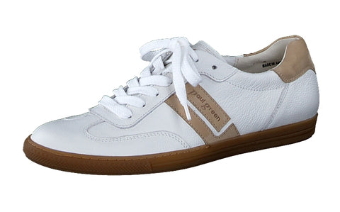 Paul Green Super soft Sneaker white/sabbia
