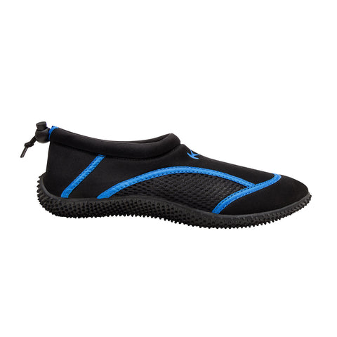 Aqua-Badeschuhe schwarz/blau