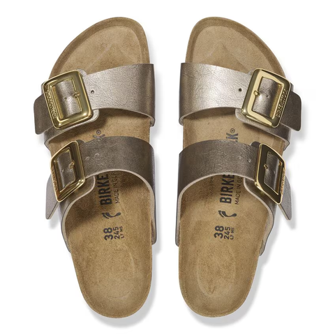 Birkenstock Sydney cushion buckle BF graceful taupe