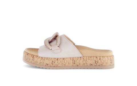 Gabor Pantolette rouge/puder