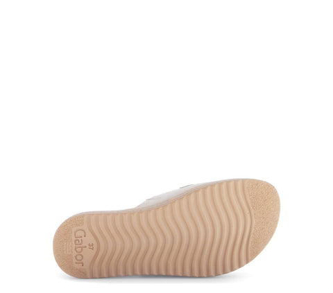 Gabor Pantolette rouge/puder