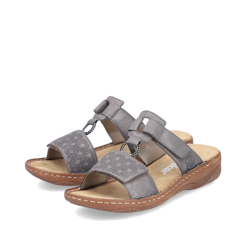 Rieker Pantolette Olymp grau