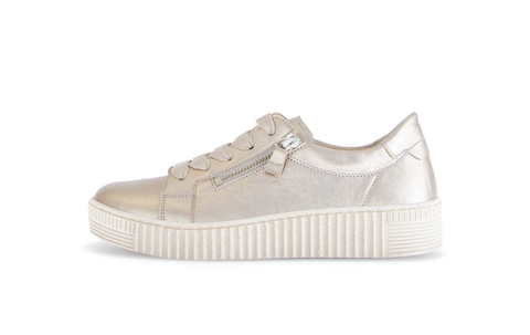 Gabor Sneaker metallic/puder