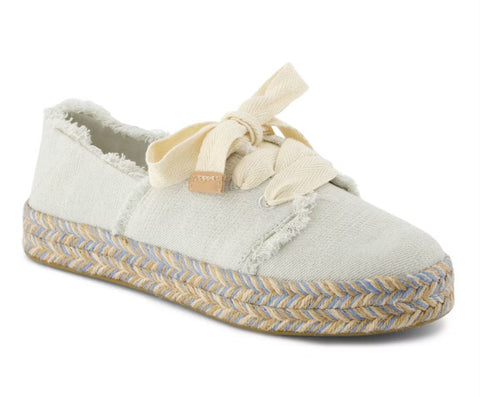 Toms Carolina Lace-Up white onyx