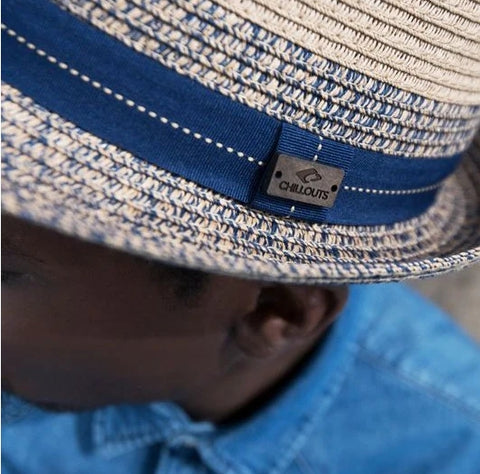 Chillouts Cebu Hat brown/navy