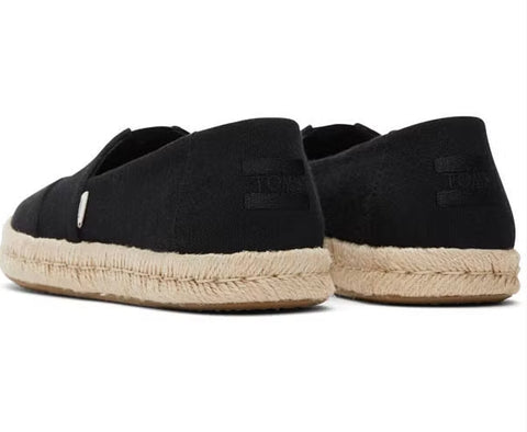 Toms Alpargata Rope Woven schwarz