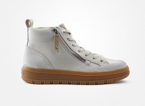 Paul Green Super soft Sneaker high milk/ivory