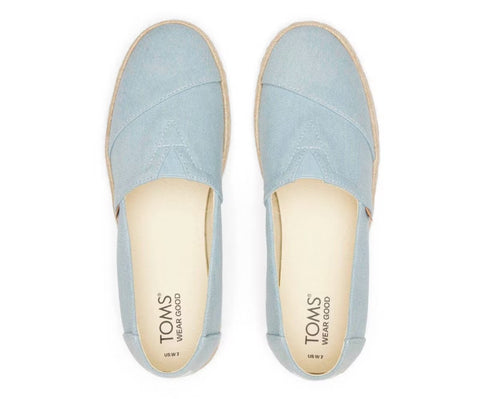 Toms Alpargata Rope 2.0 pastel blue