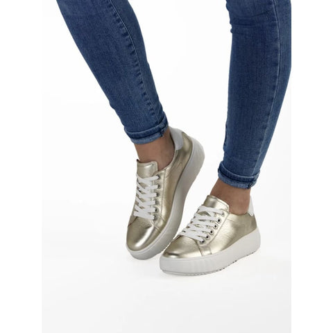 Ara - Sneakers - Ara Sneaker Monaco platin/weiss