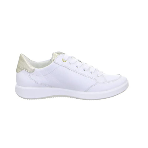 Ara - Sneakers - Ara Sneaker Roma Weite H weiss/platin