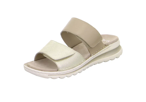 Ara Keilpantolette Tampa-S 2.0 platin, sand