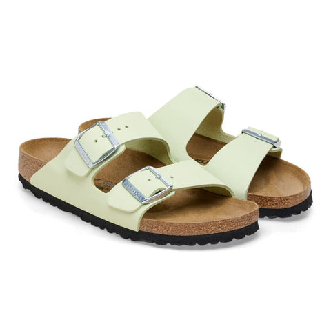 Birkenstock - Hausschuhe - Birkenstock Arizona faded lime