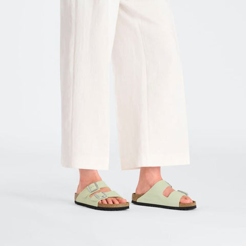 Birkenstock - Hausschuhe - Birkenstock Arizona faded lime