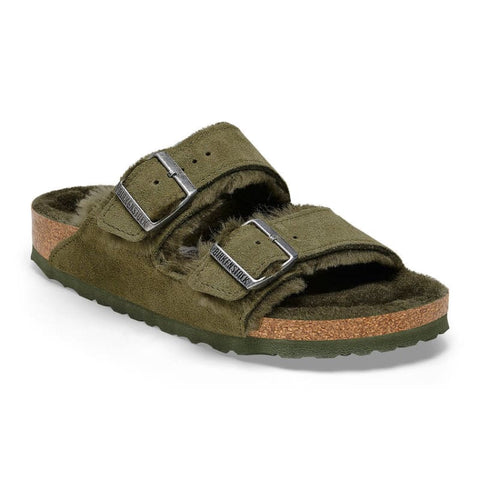 Birkenstock - Hausschuhe - Birkenstock Arizona Lammfell