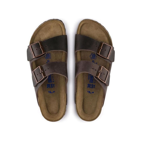Birkenstock - Hausschuhe - Birkenstock Arizona Weichbettung habana