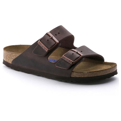 Birkenstock - Hausschuhe - Birkenstock Arizona Weichbettung habana