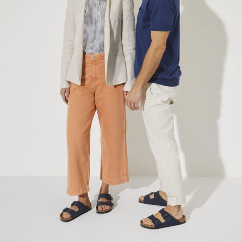 Birkenstock - Hausschuhe - Birkenstock Arizona Weichbettung (Weite: breit)