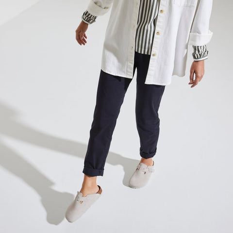 Birkenstock - Clogs - Birkenstock Boston antique white