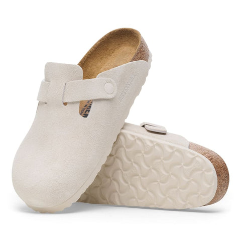 Birkenstock - Clogs - Birkenstock Boston antique white