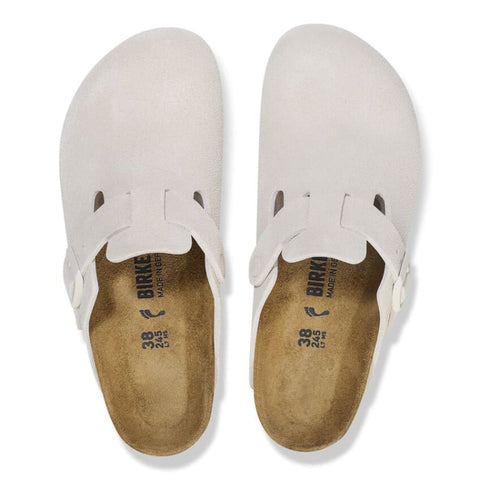 Birkenstock - Clogs - Birkenstock Boston antique white