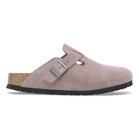 Birkenstock - Hausschuhe - Birkenstock Boston faded purple