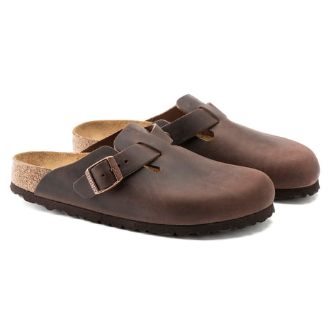 Birkenstock - Hausschuhe - Birkenstock Boston habana