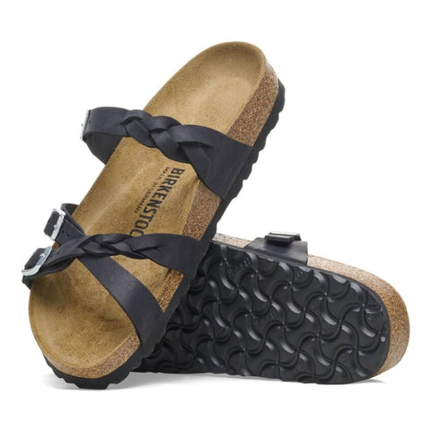 Birkenstock - Sandalen - Birkenstock Franca braided black