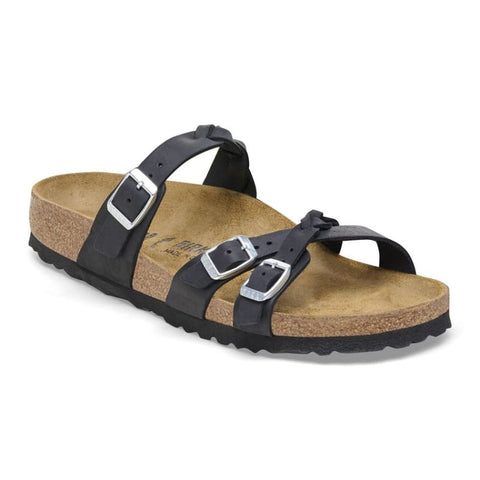 Birkenstock - Sandalen - Birkenstock Franca braided black
