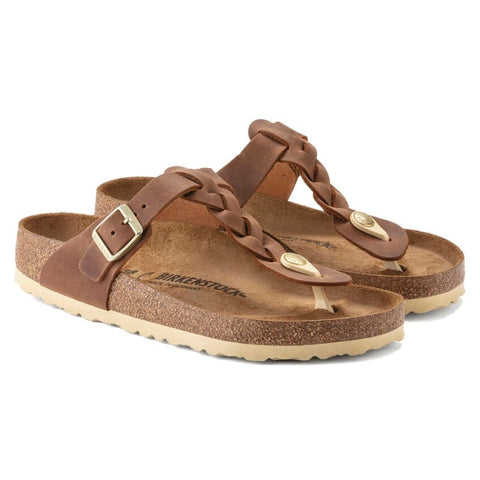 Birkenstock - Zehentrenner - Birkenstock Gizeh cognac