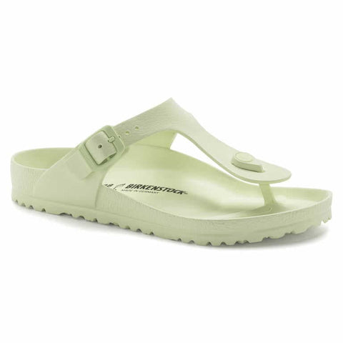 Birkenstock - Zehentrenner - Birkenstock Gizeh EVA faded lime