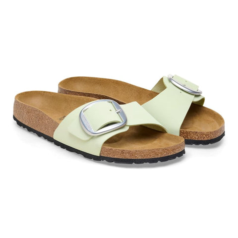 Birkenstock - Sandalen - Birkenstock Madrid Big Buckle faded lime
