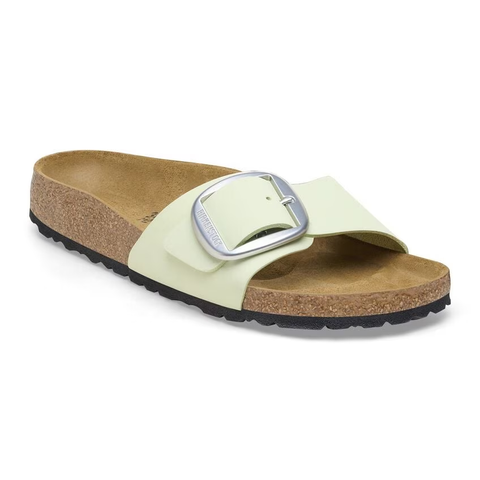 Birkenstock Madrid Big Buckle faded lime