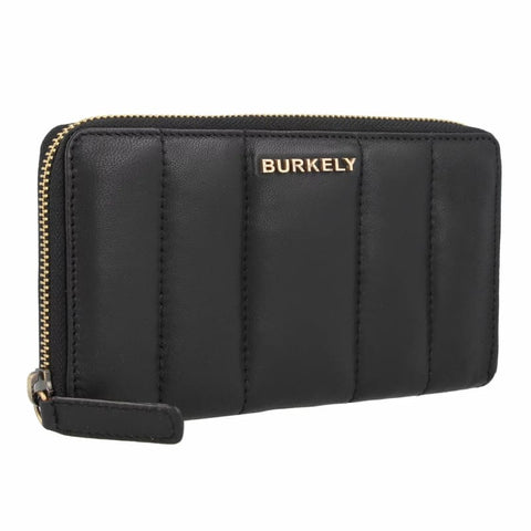 Burkely - Portemonnaies - Burkely Drowsy Dani Large Zip Around Wallet black