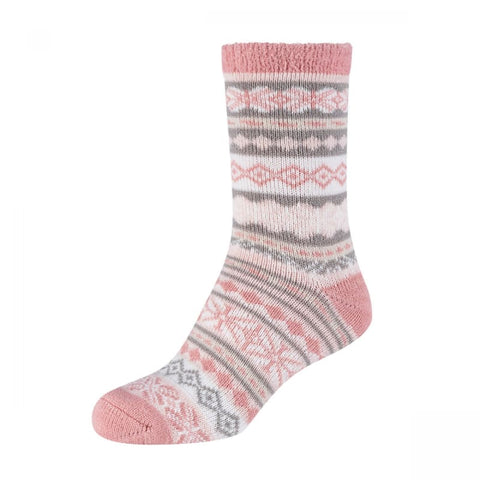 Camano - Socken - Camano norwegischer Wintersocken pink dogwood