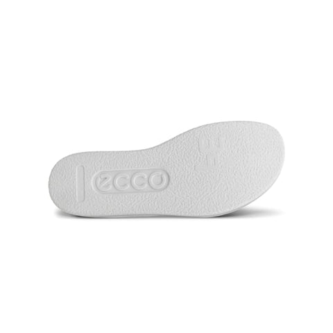 Ecco - Sandalen - Ecco Sandale Flowt pure white gold