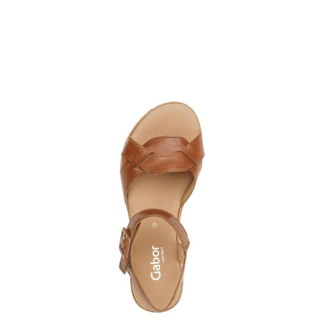 Gabor - Keilsandaletten - Gabor Keilsandalette camel