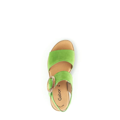 Gabor - Keilsandaletten - Gabor Keilsandalette granny green