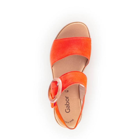 Gabor - Keilsandaletten - Gabor Keilsandalette pumpkin