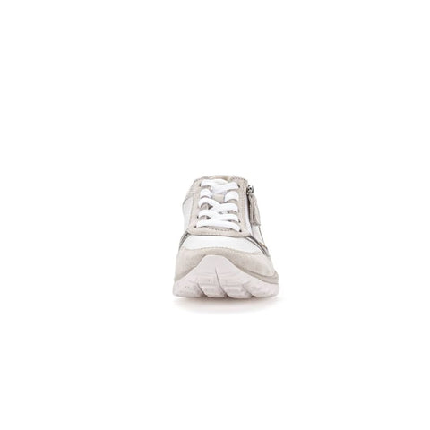 Gabor - Sneakers - Gabor Rollingsoft Sneaker weiss/silber